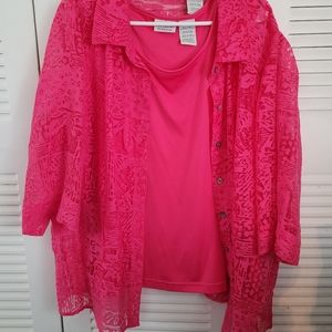 WHITE STAG Separates PRETTY PINK SET